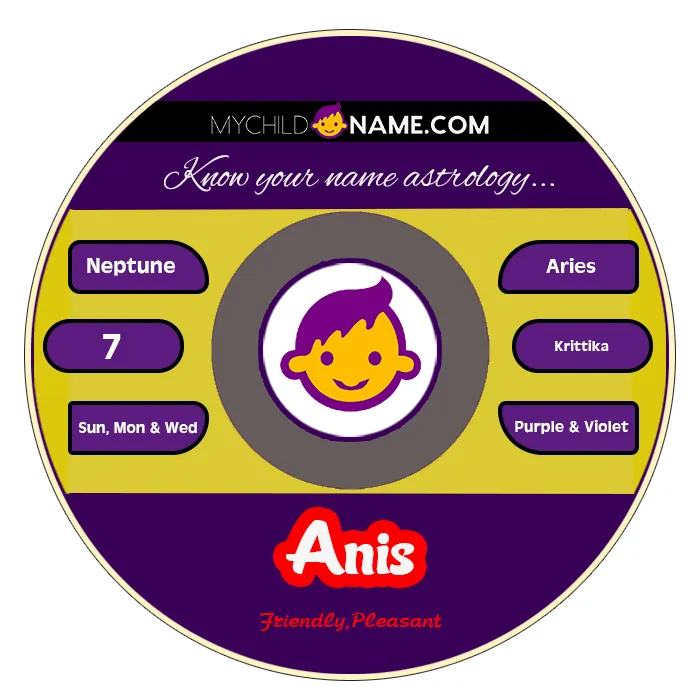 anis name meaning