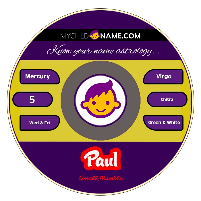 paul name meaning