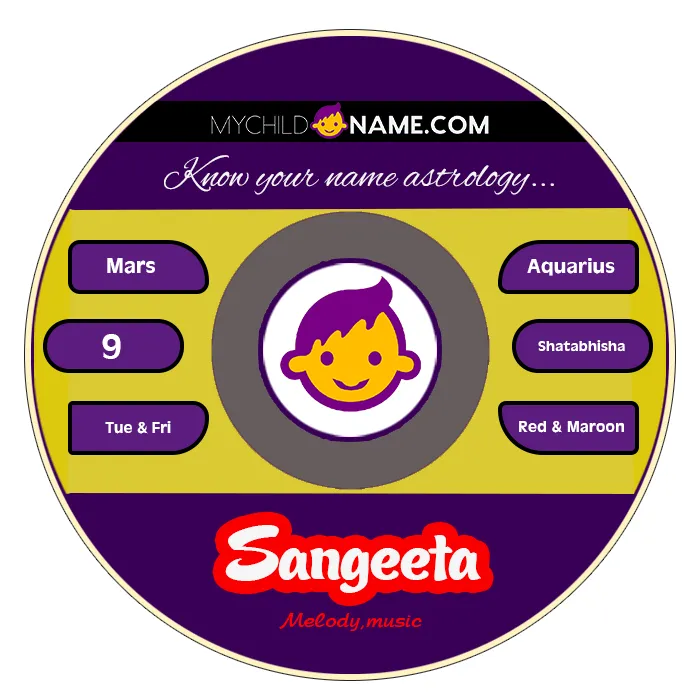 sangeeta name meaning