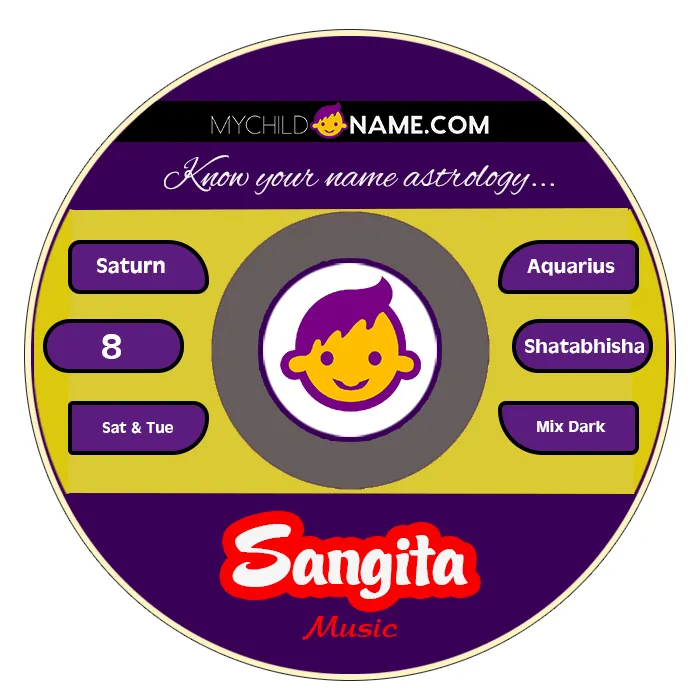 sangita name meaning